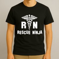 Rescue Ninja RN Nurse T-Shirt