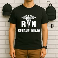 Rescue Ninja RN Nurse T-Shirt