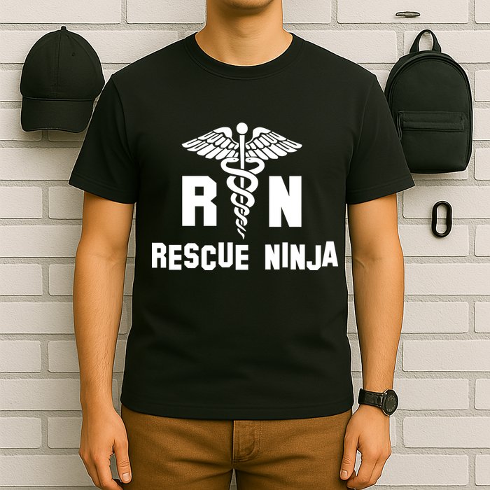 Rescue Ninja RN Nurse T-Shirt