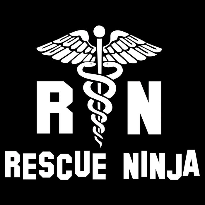 Rescue Ninja RN Nurse T-Shirt