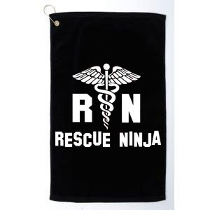 Rescue Ninja RN Nurse Platinum Collection Golf Towel