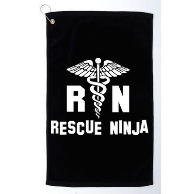 Rescue Ninja RN Nurse Platinum Collection Golf Towel