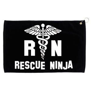 Rescue Ninja RN Nurse Grommeted Golf Towel