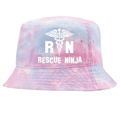 Rescue Ninja RN Nurse Tie-Dyed Bucket Hat