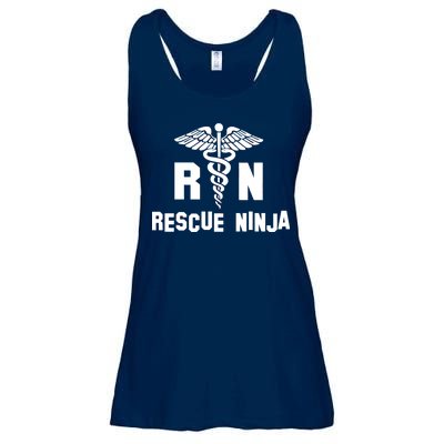 Rescue Ninja RN Nurse Ladies Essential Flowy Tank