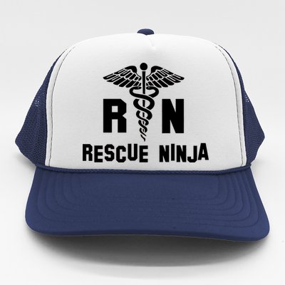 Rescue Ninja RN Nurse Trucker Hat