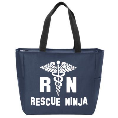 Rescue Ninja RN Nurse Zip Tote Bag