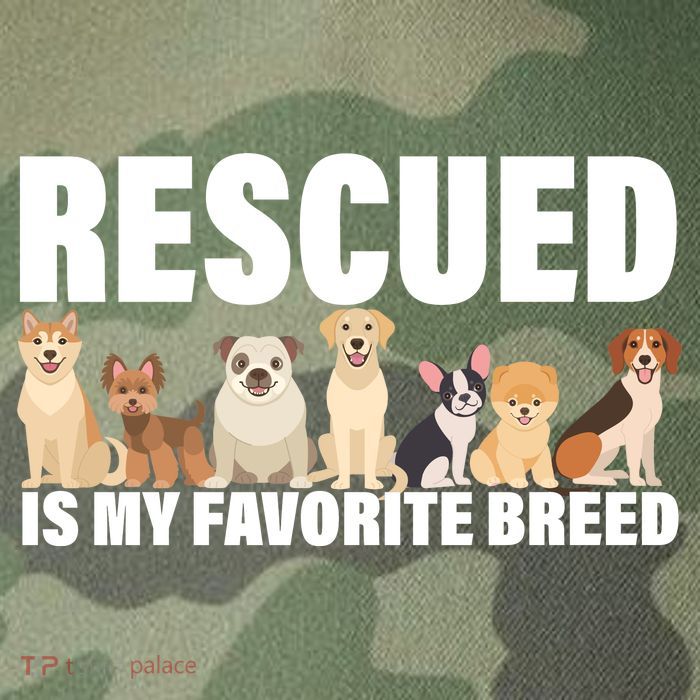 Rescued Is My Favorite Breed Legacy Tie Dye Trucker Hat