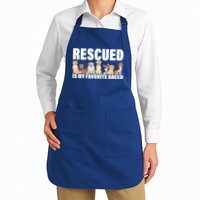 Rescued Is My Favorite Breed Apron