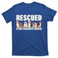 Rescued Is My Favorite Breed T-Shirt