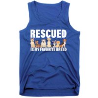 Rescued Is My Favorite Breed Tank Top