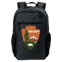 Resist. Earth DayNational Park Rangers Spoof Logo Backpack