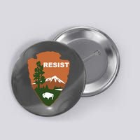 Resist. Earth DayNational Park Rangers Spoof Logo Button