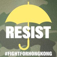 Resist. Fight For Hong Kong Legacy Tie Dye Trucker Hat