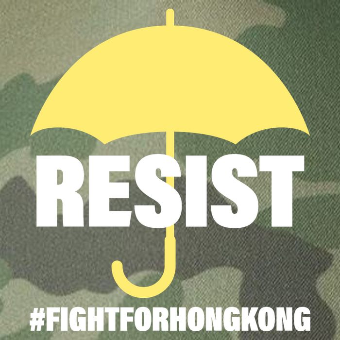 Resist. Fight For Hong Kong Legacy Tie Dye Trucker Hat
