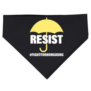 Resist. Fight For Hong Kong USA-Made Doggie Bandana