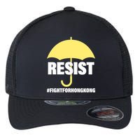 Resist. Fight For Hong Kong Flexfit Unipanel Trucker Cap
