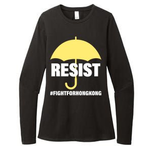 Resist. Fight For Hong Kong Womens CVC Long Sleeve Shirt