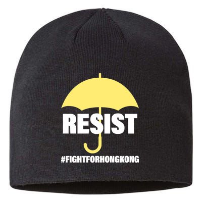 Resist. Fight For Hong Kong Sustainable Beanie