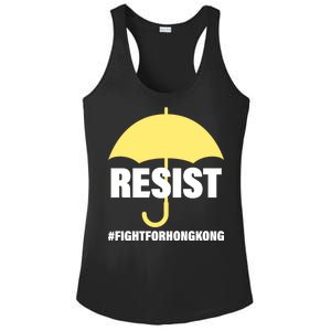 Resist. Fight For Hong Kong Ladies PosiCharge Competitor Racerback Tank