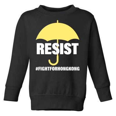 Resist. Fight For Hong Kong Toddler Sweatshirt