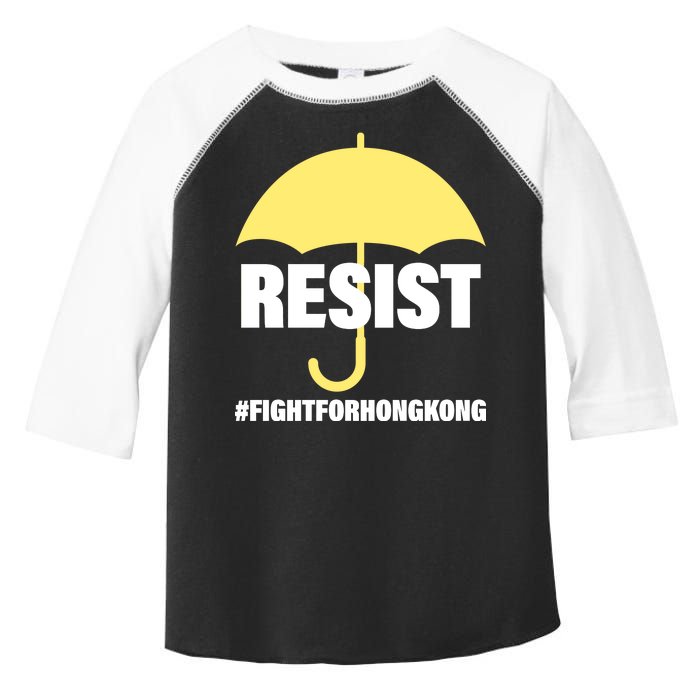 Resist. Fight For Hong Kong Toddler Fine Jersey T-Shirt