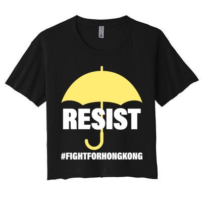 Resist. Fight For Hong Kong Crop Top
