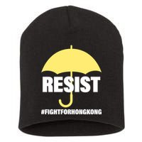 Resist. Fight For Hong Kong Short Acrylic Beanie