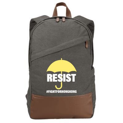 Resist. Fight For Hong Kong Cotton Canvas Backpack