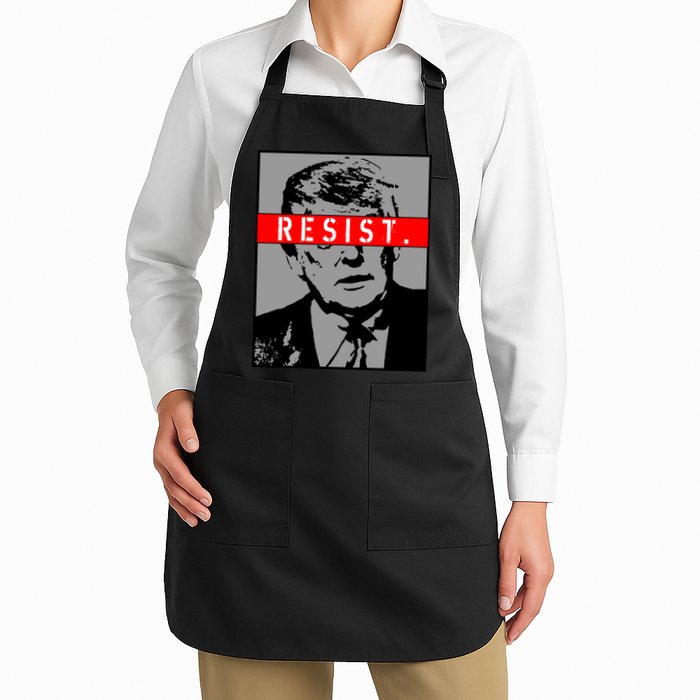 Resist. President Donald Trump Anti Trump The Resistance Apron