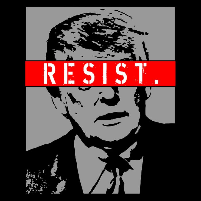 Resist. President Donald Trump Anti Trump The Resistance Apron