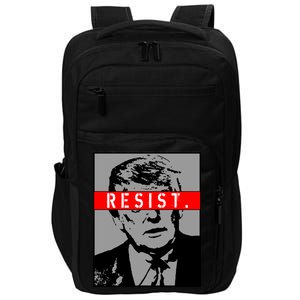 Resist. President Donald Trump Anti Trump The Resistance Impact Tech Backpack