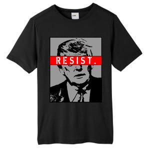 Resist. President Donald Trump Anti Trump The Resistance Tall Fusion ChromaSoft Performance T-Shirt