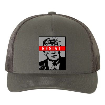 Resist. President Donald Trump Anti Trump The Resistance Yupoong Adult 5-Panel Trucker Hat