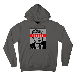 Resist. President Donald Trump Anti Trump The Resistance Hoodie