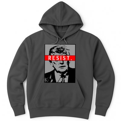 Resist. President Donald Trump Anti Trump The Resistance Hoodie