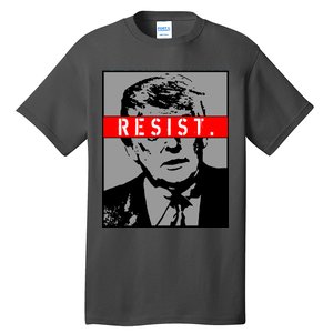 Resist. President Donald Trump Anti Trump The Resistance Tall T-Shirt