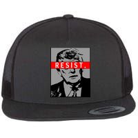 Resist. President Donald Trump Anti Trump The Resistance Flat Bill Trucker Hat