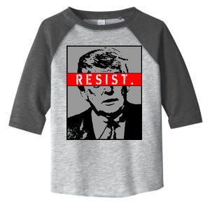 Resist. President Donald Trump Anti Trump The Resistance Toddler Fine Jersey T-Shirt