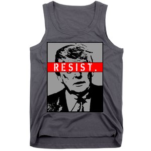 Resist. President Donald Trump Anti Trump The Resistance Tank Top