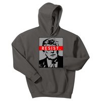 Resist. President Donald Trump Anti Trump The Resistance Kids Hoodie