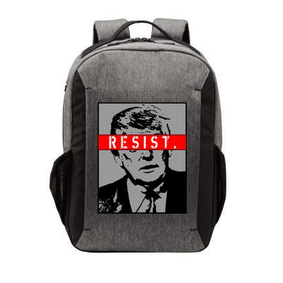 Resist. President Donald Trump Anti Trump The Resistance Vector Backpack