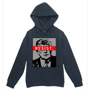 Resist. President Donald Trump Anti Trump The Resistance Urban Pullover Hoodie