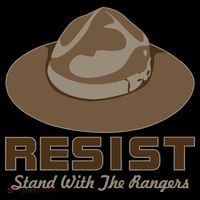 Resist. Stand With the Rangers National Parks Tall T-Shirt
