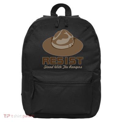 Resist. Stand With the Rangers National Parks 16 in Basic Backpack