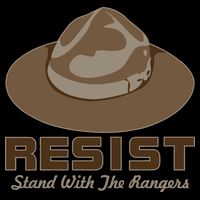 Resist. Stand With the Rangers National Parks Kids T-Shirt