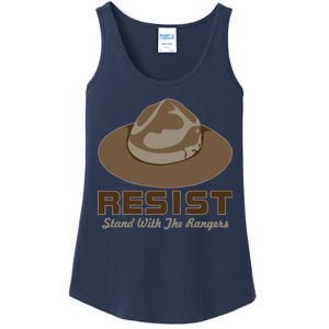 Resist. Stand With the Rangers National Parks Ladies Essential Tank