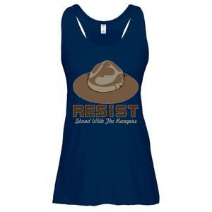 Resist. Stand With the Rangers National Parks Ladies Essential Flowy Tank