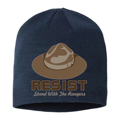 Resist. Stand With the Rangers National Parks Sustainable Beanie