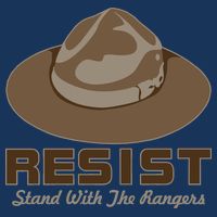 Resist. Stand With the Rangers National Parks Infant Baby Jersey Bodysuit